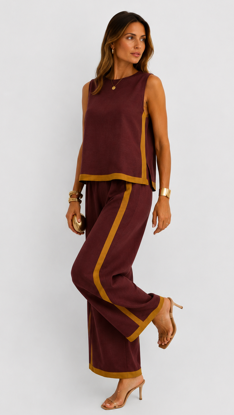Leila | Elegantní dvoudílný komplet
