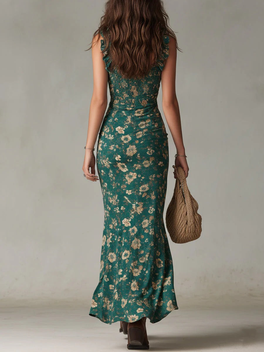Zara | Retro boho maxi šaty